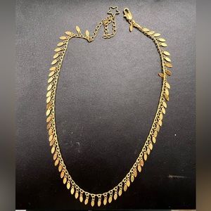 Gold plated necklace / choker